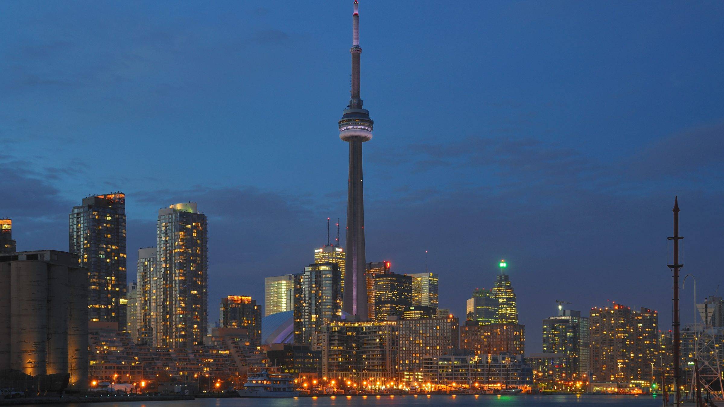 Toronto al atardecer